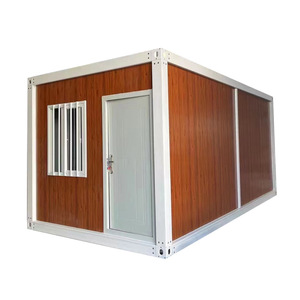 Casa de contenedores móvil personalizada, Color de grano de madera, diseño moderno, placa de acero transpirable, contenedor de instalación de módulo rápido - Product Image 5