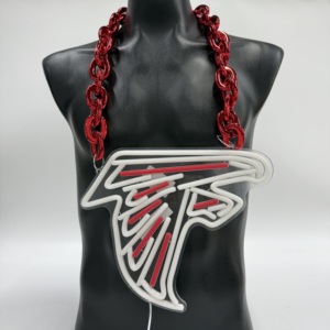 Insegna LED Personalizzata Atlanta Falcons, Catena Luminosa 5V con Grande Logo - Product Image 3