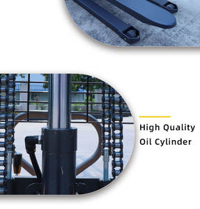 Haizhili 1.5טון 2טון מופעל יד מלגזה מעקה הידראולי מלגזה משאית מעקה מדליק - Product Image 6