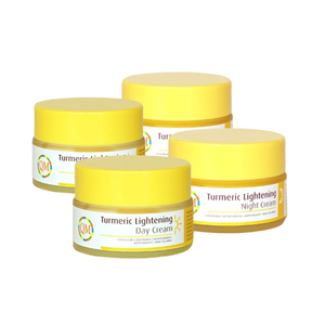 ครีมบำรุงผิวหน้าขาวกระจ่างใส QM Turmeric Lightening Day & Night Cream ผสมไฮยาลูรอนิค แอซิด ช่วยปรับผิวให้กระจ่างใสและชุ่มชื้น เสริมความงามให้ผู้หญิงด้วยสารสกัดจากธรรมชาติ - Product Image 2