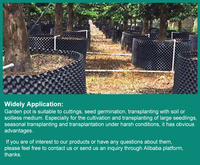 Racine rapide grandir conteneur bonsaï arbres hydroponique pépinière Pots extérieur jardin outil de transplantation élagage formateur Pot de fleur fonction