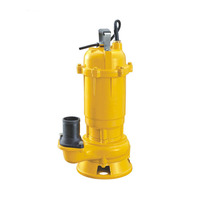 Pompe de puits d'eau Submersible verticale avec couteau de coupe, 3 pouces, 1,5kw, 2hp, 220V, basse pression, grand débit