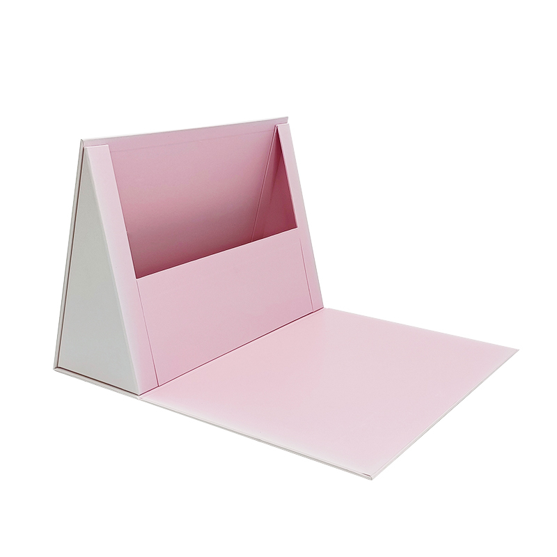 Custom Large Pink Triangle Shape Paper