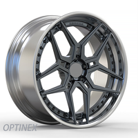 Jantes forgées grises Deep Lip 2 pièces 17 18 19 20 21 22 pouces 5x114.3 5x112 5x115 pour Infiniti Z GTR Supra RX-7 AE86 Porsche