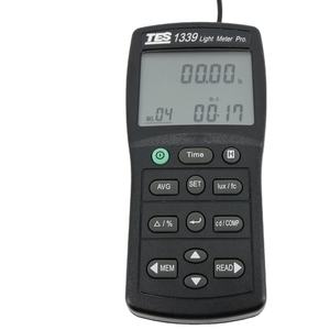 TES-1339 Original Taiwan Digital Light Meter Luminous TES-1339 Dual Display 4-digit LED Reading Integral Illuminance lux Meter. - Product Image 2
