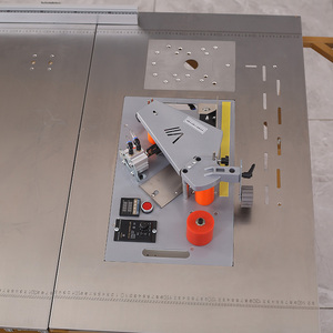 ZDS100 petit <span class=keywords><strong>Mini</strong></span> pliant Double lame scie à Table coulissante Machine à bois combiné rabot scie à Table scie à bois - Product Image 6