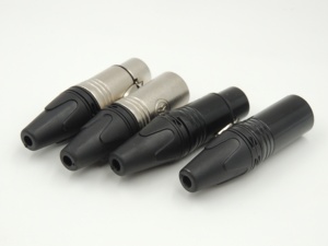 Hotselling Mạ Vàng XLR 3 Pin Nam + Nữ Cắm XLR Âm Thanh Microphone Nối Cho MIC Hàn Thẳng Chất Lượng Cao - Product Image 5