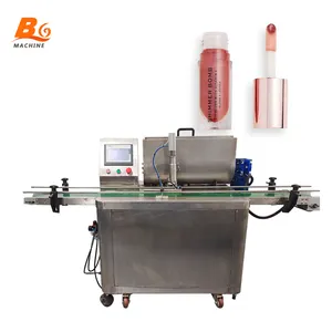 Automatic Lotion Shampoo Cosmetic Can Lip Gloss Tube Small Water Bottle Filling Machine Liquid Filling Capping Machine