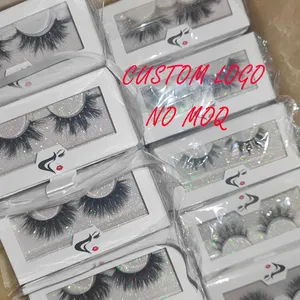 Wimpern Box Großhandel Private Label Fall Wimpern3d Bulk Wimpern Anbieter maßge schneiderte Boxen Nerz Wimpern Box Verpackung