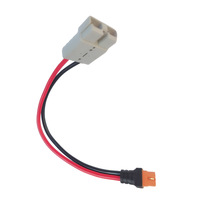 Câble d'alimentation/de charge en cuivre étamé 10AWG 50A ANDS vers XT60I-F avec broches de signal 1.5m IP65