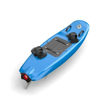 Planche de surf électrique haute puissance en fibre de carbone avec batterie 72V, jet ski aquatique spécial, sac et accessoires de pompe inclus