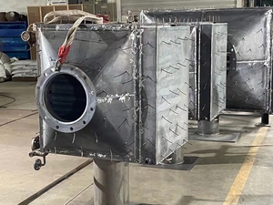 Condenseur d'air à vapeur haute efficacité |   Échangeur de chaleur industriel à tubes à ailettes refroidi par air pour les systèmes de récupération de chaleur des <span class=keywords><strong>gaz</strong></span> d'échappement - Product Image 3