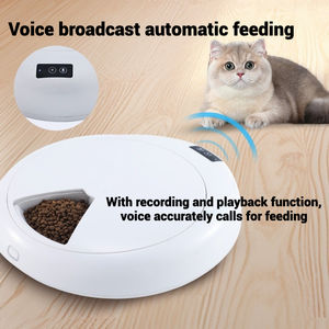 베스트셀러 앱 제어 와이파이 네트워크 자동 지능형 회전식 건습식 겸용 반려동물 자동 급식기 - Product Image 3