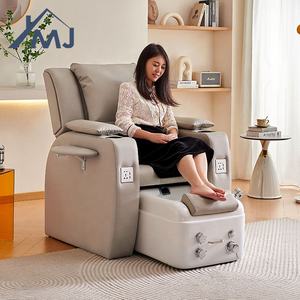 Silla de pedicura de estación de manicura de masaje de spa de pie de lujo personalizada de fábrica - Product Image 1