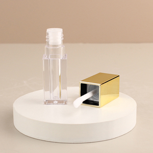 Emballage de brillant à lèvres de luxe de marque privée Tube carré vide Bouteilles en plastique de haute qualité pour cosmétiques - Product Image 2