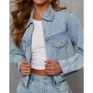 Conjunto <span class=keywords><strong>de</strong></span> <span class=keywords><strong>chaqueta</strong></span> y pantalones vaqueros <span class=keywords><strong>de</strong></span> primavera 2025 para mujer, <span class=keywords><strong>mono</strong></span> <span class=keywords><strong>de</strong></span> pierna ancha elegante informal <span class=keywords><strong>de</strong></span> gran tamaño, alternativa <span class=keywords><strong>con</strong></span> bolsillos, - Product Image 3