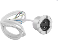 Détecteur de fuite d'eau filaire, sonde d'immersion dans l'eau, détection de niveau d'eau pour système d'alarme de contrôle de maison intelligente Kc868-h8 H32