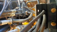 Chargeuse sur pneus SDLG L958F 5 tonnes d'occasion, chargeuse frontale avec pompe Kawasaki, boîte de vitesses, moteur Cummins 162 kW, modèle 2025, 3000-6000h