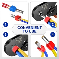 Cosses de raccordement à gaine isolante double en cuivre de type broche pour tubes pré-isolés série TE