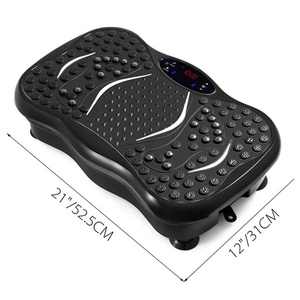 Plaque vibrante électromagnétique ultra-fine <span class=keywords><strong>Powerfit</strong></span> pour usage domestique, 200W 50Hz, en fer et plastique, unisexe, pour la perte de poids et la musculation, 9kg - Product Image 3