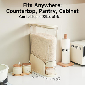 New Model Cereals <b>Container</b> Rice Organizer Cereal <b>Food</b> Storage Box for Rice Dispenser - Product Image 3