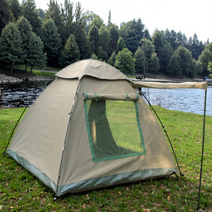 4 người đàn ông Ripstop vải cắm trại lều với muỗi Net cho xuất khẩu và leo núi thiết bị cần thiết cho cuộc phiêu lưu ngoài trời - Product Image 3