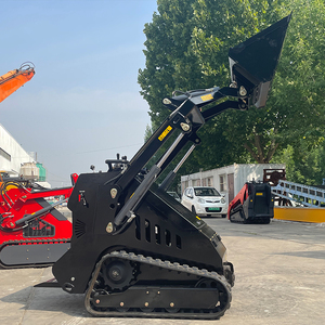 Mini-chargeuse compacte T800 de haute qualité, la <span class=keywords><strong>moins</strong></span> chère, avec moteur à essence, à vendre, pour travaux agricoles et de construction - Product Image 4