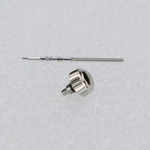 Corona de Reloj de Acero Inoxidable 316L de 6.0 mm con Corte Lateral para SKX007, Pulido Brillante - Product Image 2