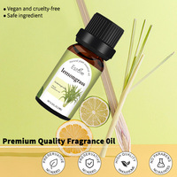 Huile Essentielle Pure et Naturelle 100% Citronnelle, Gingembre, Lavande, Clou de Girofle, Perle – 10ml – Vente en Gros pour Diffuseurs d'Aromathérapie, Spa et Massage