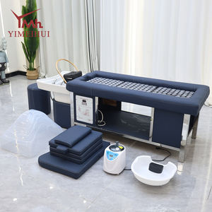Lit de soin capillaire moderne thaïlandais de qualité commerciale, technologie de circulation d'eau avancée, lit de beauté et de coiffure avancé - Product Image 6