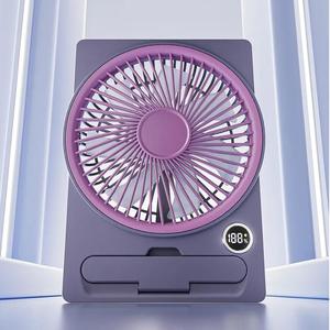 Wholesale New Arrival Mini Rechargeable Desktop <b>Stand</b> Portable Air Cooling <b>Fan</b> for Home - Product Image 4