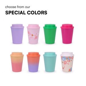 Gobelet isotherme personnalisé en acier inoxydable de 8 oz avec poignée et couvercle, isolation thermique de 12 à 24 heures, tasse à café portable pour le sport et les aliments - Product Image 2