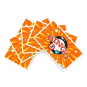 Boletos de Bingo Personalizados para Ventanas de Venta, Impresión Digital, Set de Juego, Boletos de Papel para Bingo - Product Image 5