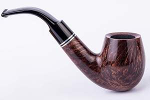 ท่อสูบบุหรี่ยาสูบไม้แกะสลักมือรากหนามเหมาะกับตัวกรองขนาด9มม. - Product Image 6