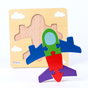 Puzzle Tridimensionale in Legno a Tema <span class=keywords><strong>Fattoria</strong></span> <span class=keywords><strong>per</strong></span> <span class=keywords><strong>Bambini</strong></span> 4-6 Anni, Educazione Precoce, Allenamento dell'Intelligenza e della Coordinazione Occhio-Mano, Unisex - Product Image 4