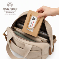 Service à thé en céramique émaillée pour cadeau de mariage chinois, théière et quatre tasses avec boîte de transport en papier kraft pour les invités de la cérémonie