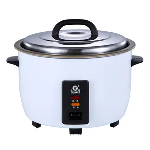 Olla eléctrica gruesa de arroz con forma de tambor, olla interior de aleación de aluminio, 7.8L