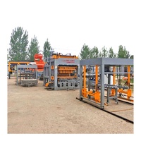 Machine de fabrication de briques creuses en béton Qt12-15, ligne de production entièrement automatique PLC pour blocs de ciment destinée à la construction