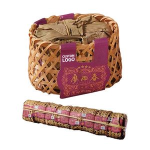 Thé Noir Chinois Vieilli LIAO YU CHUN 4 Étoiles, Mélange 2010, 200g, Coffret Cadeau, OEM, Hommage à la Sagesse Ancienne et au Bien-être Gongjian Liuan - Product Image 1