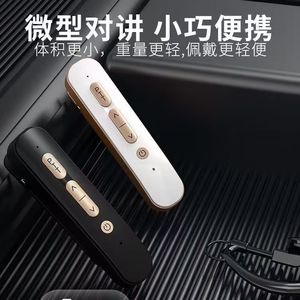 Auriculares Lavalier con Gancho para la Oreja, Walkie Talkie Inalámbrico Bluetooth Mini con Cancelación de Ruido, Alcance de 0 a 500 m, Batería de Litio - Product Image 3