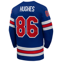 Jersey Hoki Es AS 2026 Bordir Seragam Tim Nasional # 19 Matthew Tkachuk # 43 Quinn Hughes # 34 Auston Matthews