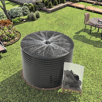 8in X 100ft facile à installer cadre en métal toit panneau solaire barrières de pigeon Kit de maille anti-imbrication avec rouleau de protection contre les oiseaux et les créatures
