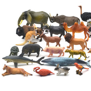 Hot Gift Beautiful <strong>Oilpainting</strong> Animal Figure Realistic Art Sculpture Cute Miniature Solid Hard Wholesale Kids Toys 5000 Designs - Product Image 1