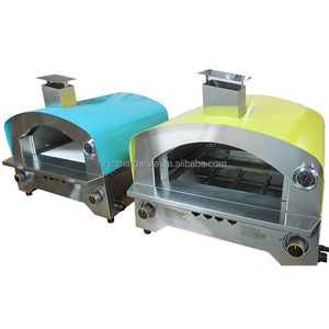 Vendita calda di Potere Rivestito E parte superiore del Tavolo In Acciaio Inox A Gas All'aperto Forno Per La Pizza - Product Image 4