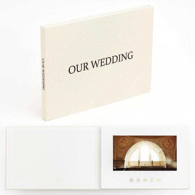 Premium Hardcover Digital 7 Inch HD Screen Video Brochure