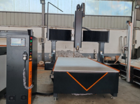 Fresadora CNC de 4 Ejes Rongchi 1500x3000mm con Husillo de 9KW y Control Syntec para Moldes de Madera 3D, Máquina Pesada Personalizada