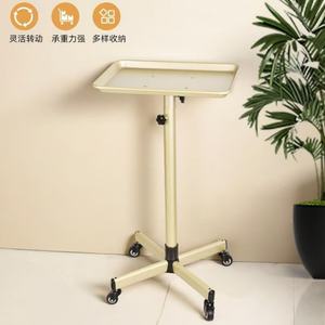 Carrito de Peluquería, Carrito de Trabajo para Salón de Belleza, Soporte para Carrito, Muebles de Salón Dorados, Cocina Móvil, Artículos Modernos - Product Image 3