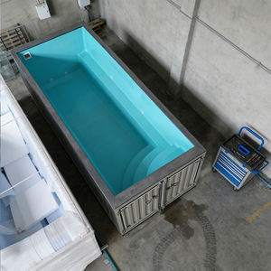 Piscine composite, conception de piscine, piscine en fibre de verre, moule de piscine, piscine extérieure en fibre de verre, pompe à eau pour piscine, conteneur de piscine - Product Image 4