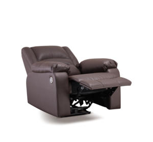 豪华现代客厅多功能电动或手动躺椅真皮沙发 - Product Image 3