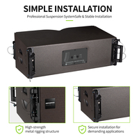 RAYHAYES KARA 212 Subwoofer Pasif Portabel Profesional dari Kayu Birch Ramah Lingkungan Impedansi 8 Ohm Output 2200W
